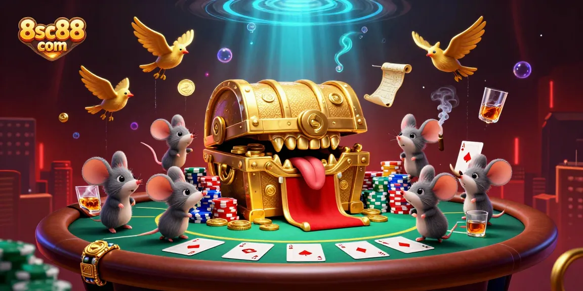 Play exciting games at 8sc88 com with vibrant visuals and engaging characters in a dynamic casino scene.